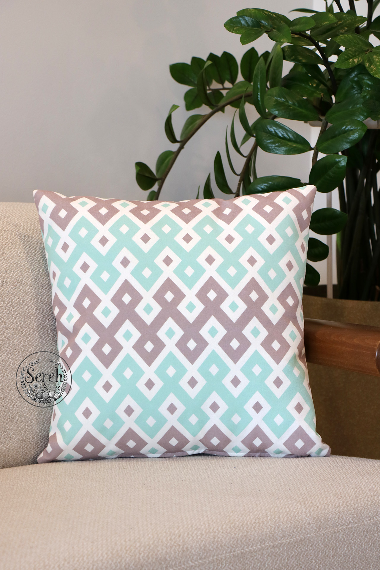 کاور کوسن فیروزه